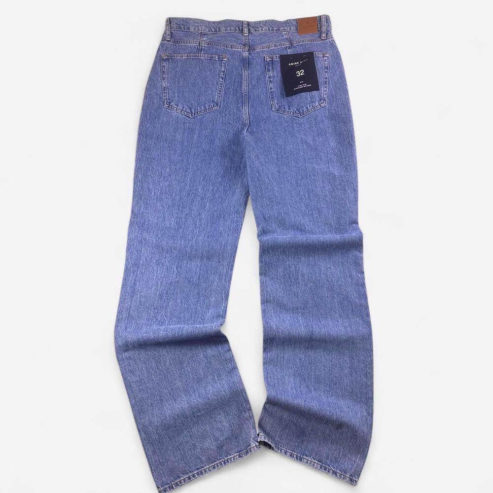NWT Anine Bing Gio High Rise Oversized Relaxed Jeans Women’s Size 32
